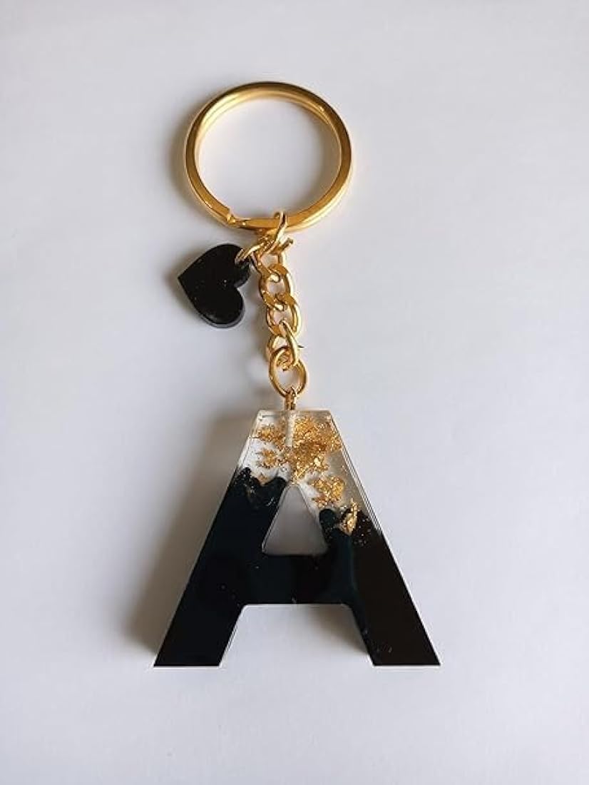 your name customise a to z alphabet keychain for girls keychain for boy resin keychain transparent keychain kitchen