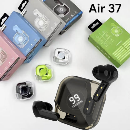 Air37 Crystal Wireless Earbuds